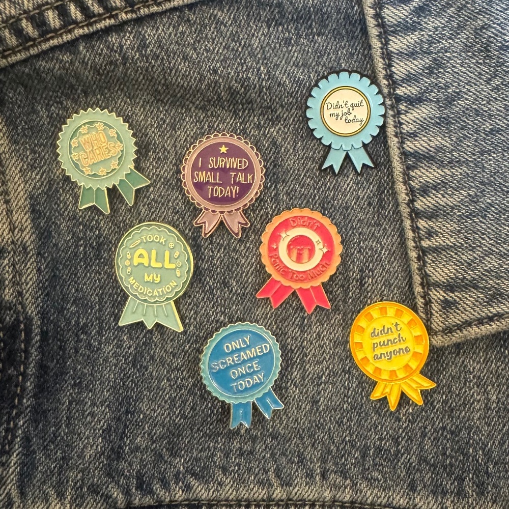 Adulting Award Enamel Pin